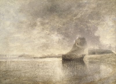Holy Island Castle, Northumbria, c.1882-3 by Alfred William Hunt