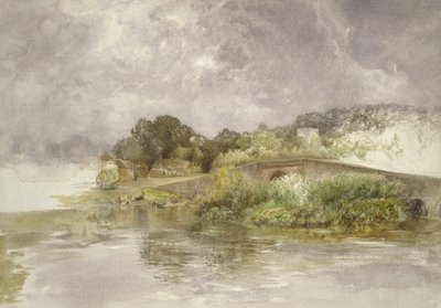 Sonning Bridge by Alfred William Hunt
