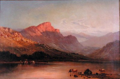 Evening in the Trossachs by Alfred de Breanski