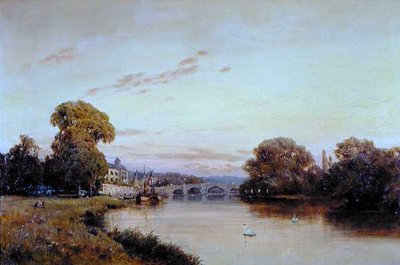 Richmond on the Thames by Alfred de Breanski