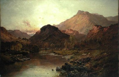 Valley of Ben Nevis by Alfred de Breanski