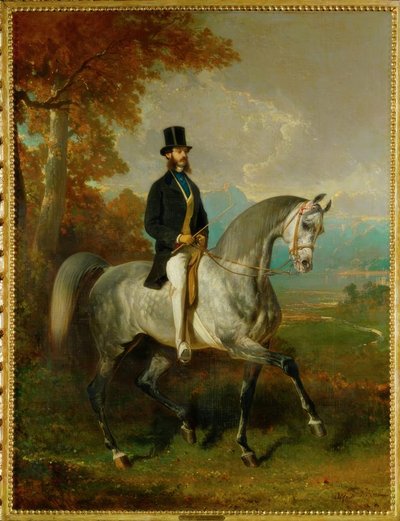 Alfred de Montgomery by Alfred Dedreux