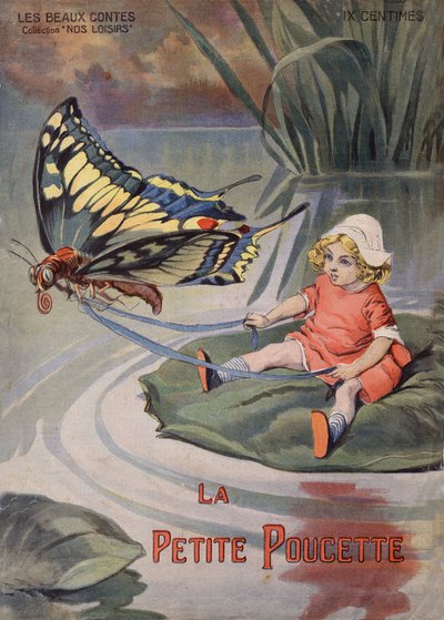 The Little Thummy. Tale by Hans Christian Andersen. Illustration by Vaccari and Carrey in 