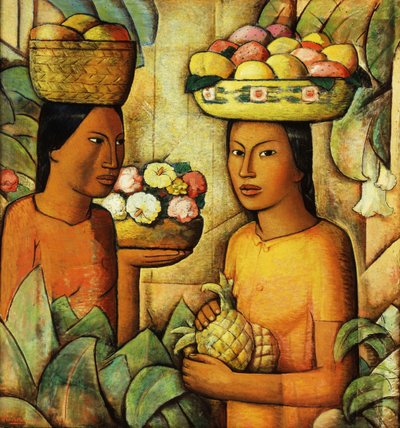 Fruits and Flowers by Alfredo Ramos Martinez