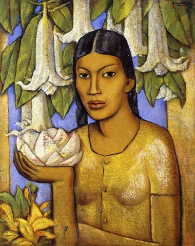 La India de las Floripondias by Alfredo Ramos Martinez