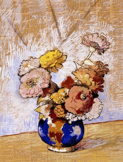 Still-life with Flowers by Alfredo Ramos Martinez