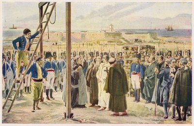 Execution of Gomes Freire Andrade, Portugal by Alfredo Roque Gameiro