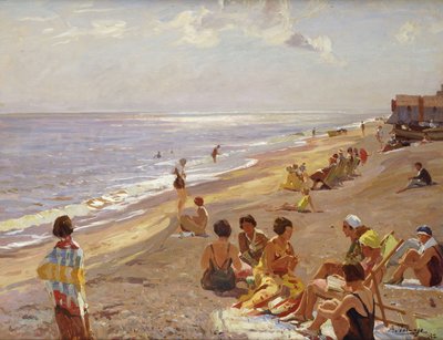 Silver Morning, Aldeburgh by Algernon Mayow Talmage