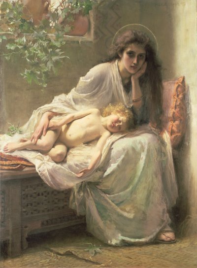 Mary Kept All These Things and Pondered Them in Her Heart by Alice Havers