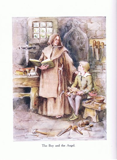 The Boy and the Angel, illustration from 