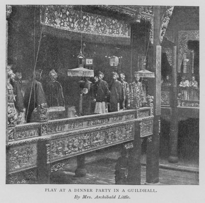 Play at a Dinner Party in a Guildhall by Alicia Little