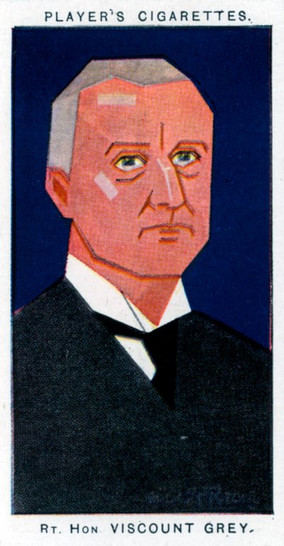 Edward Grey, 1st Viscount Grey of Fallodon, British politician by Alick P. F. Ritchie