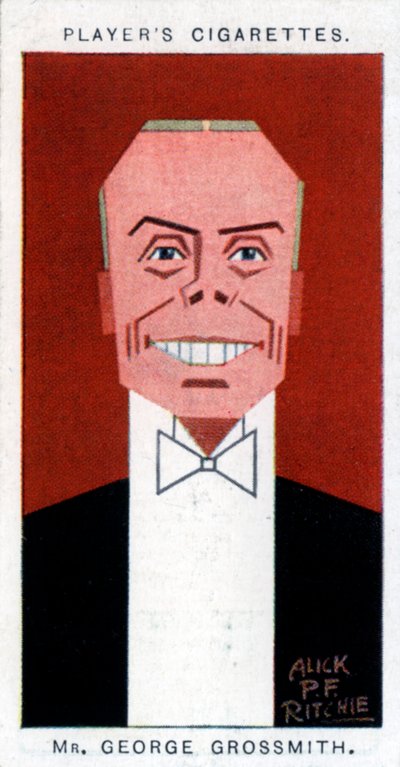 George Grossmith Junior, British actor, manager and playwright by Alick P. F. Ritchie
