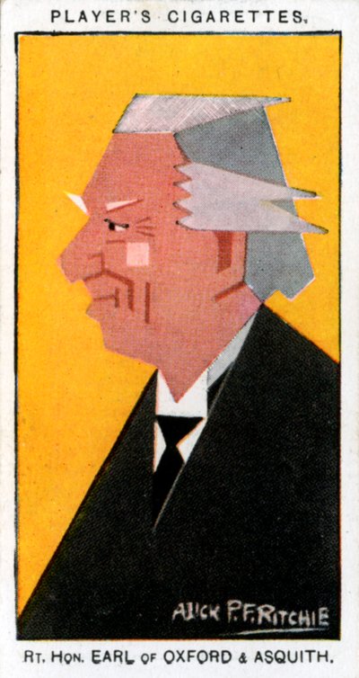Herbert Henry Asquith, 1st Earl of Oxford and Asquith, British Prime Minister, 1926 by Alick P. F. Ritchie
