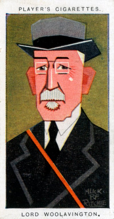 James Buchanan, 1st Baron Woolavington, British Philanthropist and Racehorse Owner, 1926 by Alick P. F. Ritchie
