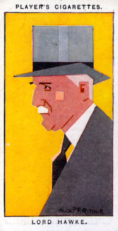 Martin Bladen Hawke, 7th Baron Hawke, British Cricketer, 1926 by Alick P. F. Ritchie