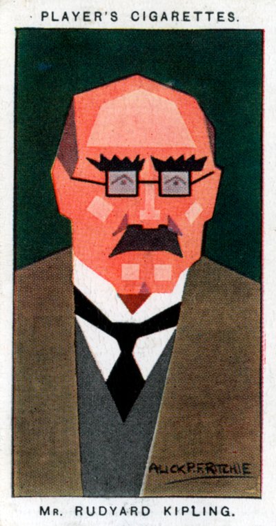 Rudyard Kipling, British Writer and Poet by Alick P. F. Ritchie