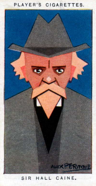 Sir Hall Caine, British novelist by Alick P. F. Ritchie