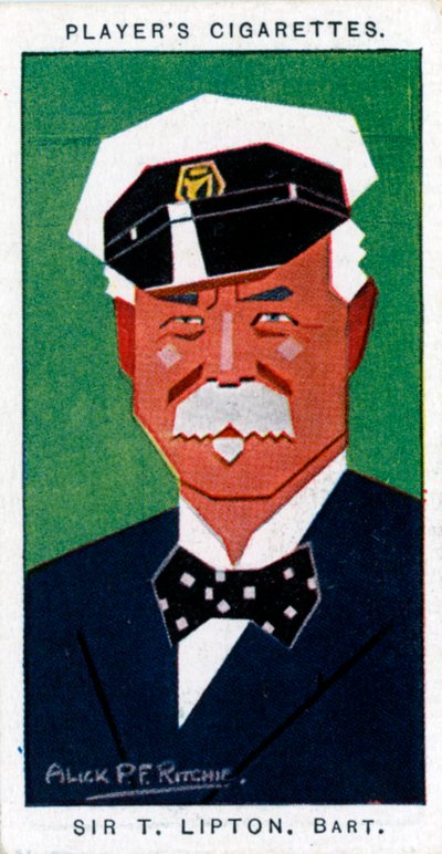 Sir Thomas Johnstone Lipton, 1st Baronet, British Grocer and Yachtsman by Alick P. F. Ritchie