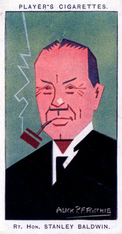 Stanley Baldwin, 1st Earl Baldwin, British Prime Minister by Alick P. F. Ritchie