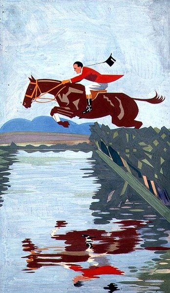 Water Jump by Alick Penrose Forbes Ritchie
