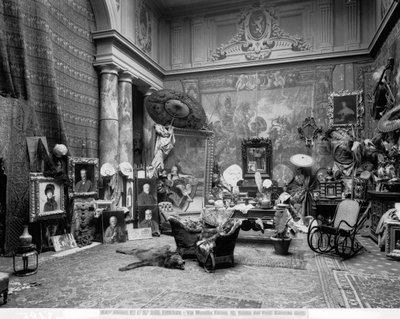 Studio of the Florentine painter Eduardo Gelli, in Via Marsilio Ficino 10, Florence by Fratelli Alinari