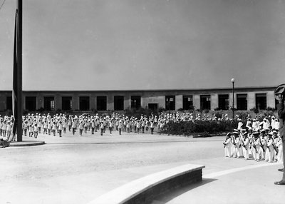 Villa Rosa Maltoni Mussolini: young students training by Fratelli Alinari