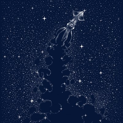 Cosmic Squid Ascent by Alirıza ÇAKIR