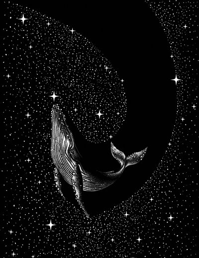 Majestic Space Whale by Alirıza ÇAKIR
