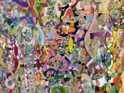 Vibrant Abstract Flow by Alise Loebelsohn