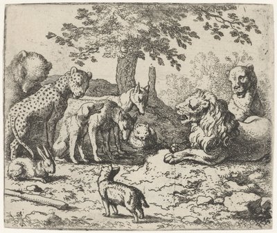 Council of King Nobel by Allaert van Everdingen
