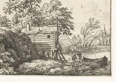 Landscape with Fisherman