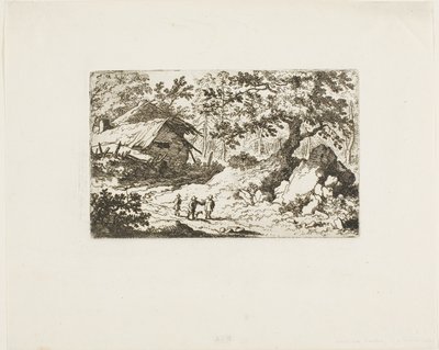 The Ruined Hut by Allaert van Everdingen