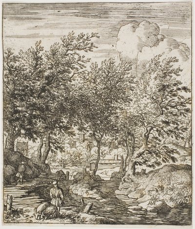 The Swineherd by Allaert van Everdingen