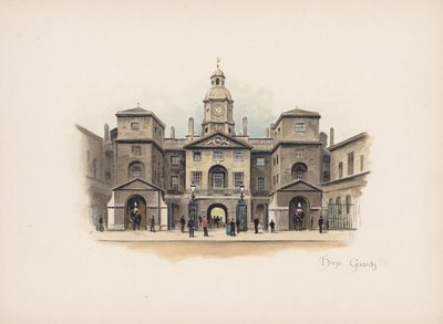 Familiar London: Horse Guards by Allan F. Barraud