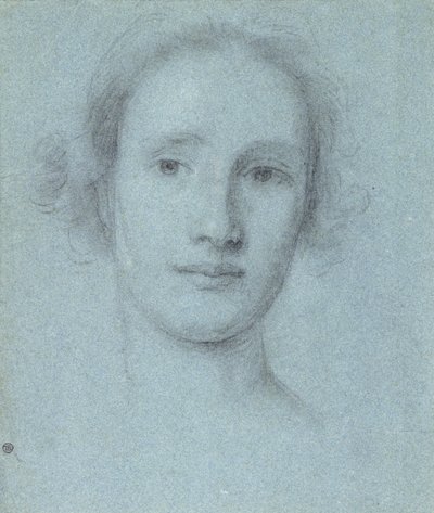 Head of a Girl by Allan Ramsay