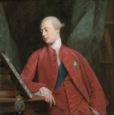 Portrait of Frederick, Lord North K. G., Later 2nd Earl of Guildford by Allan Ramsay