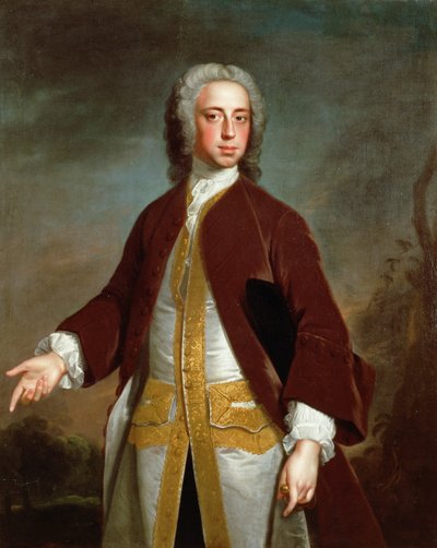 Portrait of Lord Sherard Manners, 6th Son of the Duke of Rutland, Before 1742 by Allan Ramsay