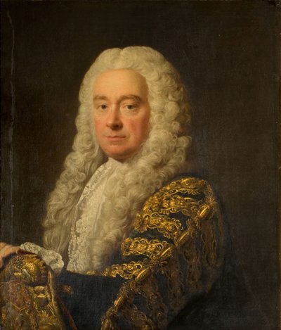 Portrait of Philip Yorke, 1st Earl of Hardwicke by Allan Ramsay