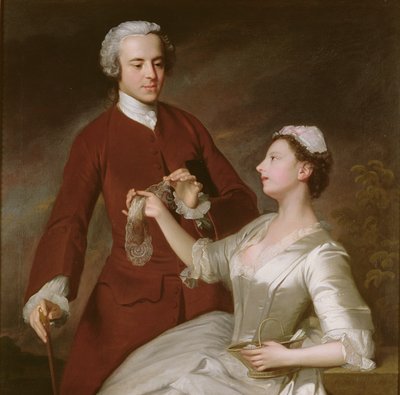 Portrait of Sir Edward and Lady Turner by Allan Ramsay