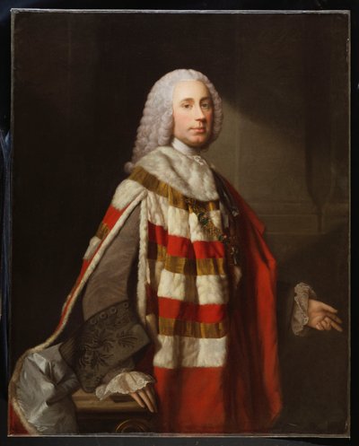 Portrait of a Nobleman, Thought to be James, 8th Earl Of Moray by Allan Ramsay