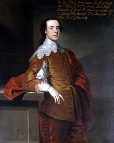 Portrait of the Honourable Philip Yorke by Allan Ramsay