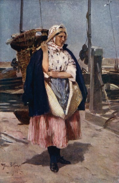 A Newhaven Fishwife by Allan Stewart