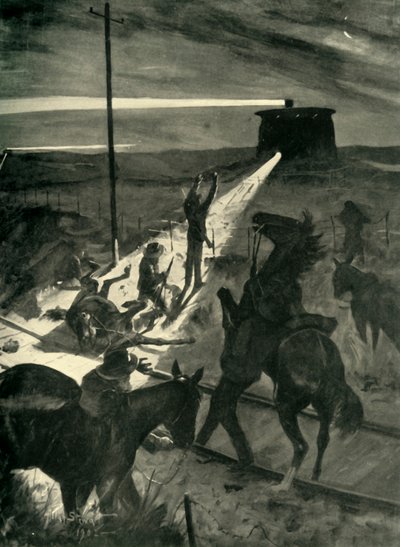 Defeat of a Night Attempt to Cross the Railway by Allan Stewart