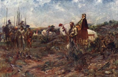 Queen Mary at Carberry Hill by Allan Stewart