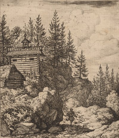 Chapel by Allart van Everdingen