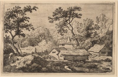 Mill Below a Waterfall by Allart van Everdingen
