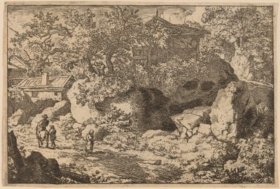 Peasant on Horseback by Allart van Everdingen