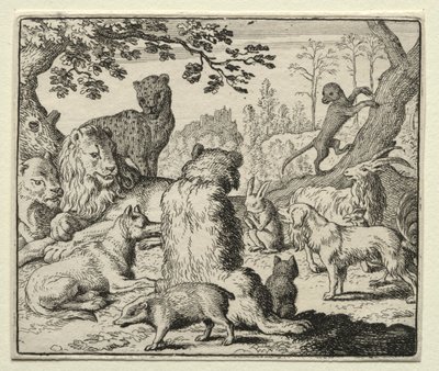 Reynard the Fox: Lion Orders Search for Reynard by Allart van Everdingen