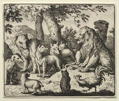Reynard the Fox: Reynard Exonerates Himself by Allart van Everdingen